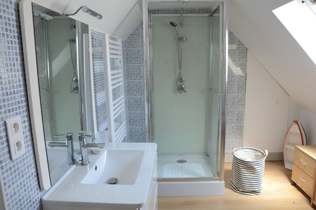 Petite Maison Bretonne Pour 4 Personnes Plounerin Extérieur photo