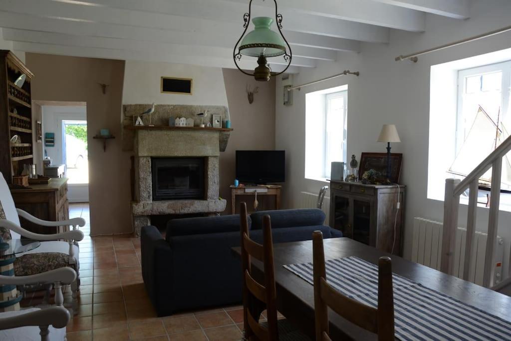 Petite Maison Bretonne Pour 4 Personnes Plounerin Extérieur photo